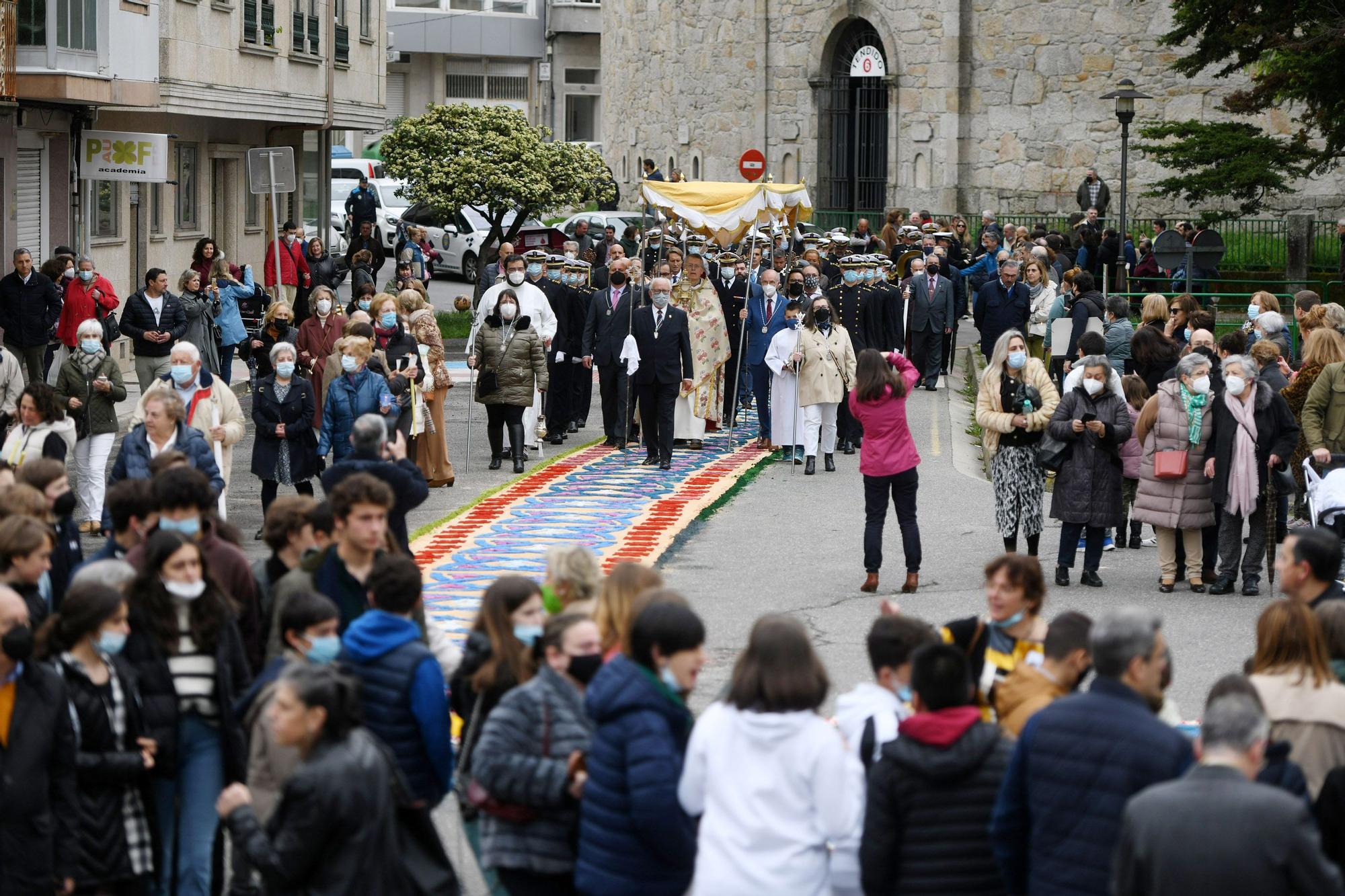 Así fue la procesión de la Comunión Pascual