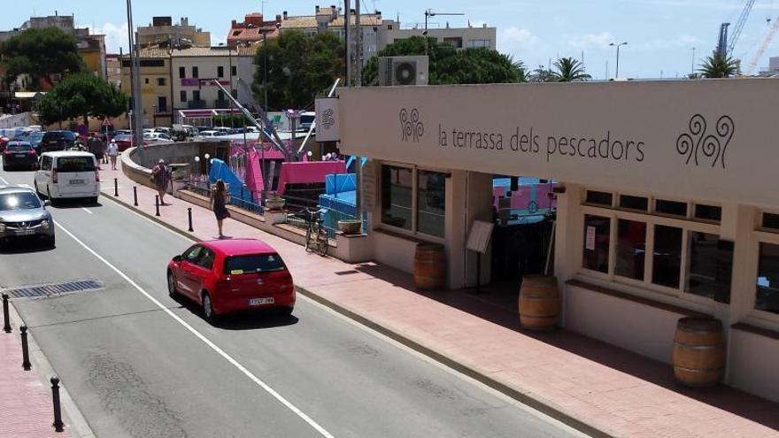 Un dels trams de l&#039;avinguda Onze de Setembre que s&#039;asfaltarà.