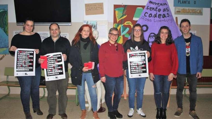 Equipo de Normalización Lingüística do IES A Sangriña. // I. A Sangriña