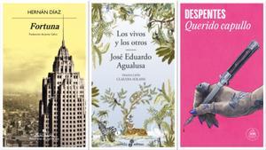 Combo de los libros, Fortuna, Los vivos y los otros y Querido capullo