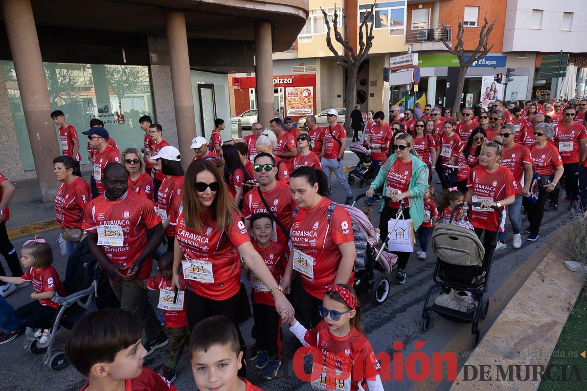 Marcha de la ONG Delwende en Caravaca