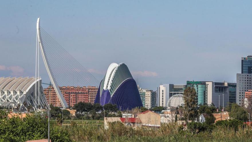 Panorámica de Valencia sin la nube de contaminación.