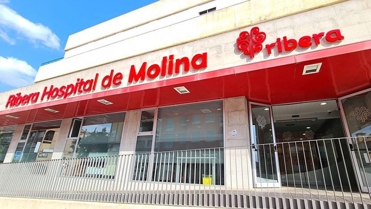 Fachada del Hospital de Molina.