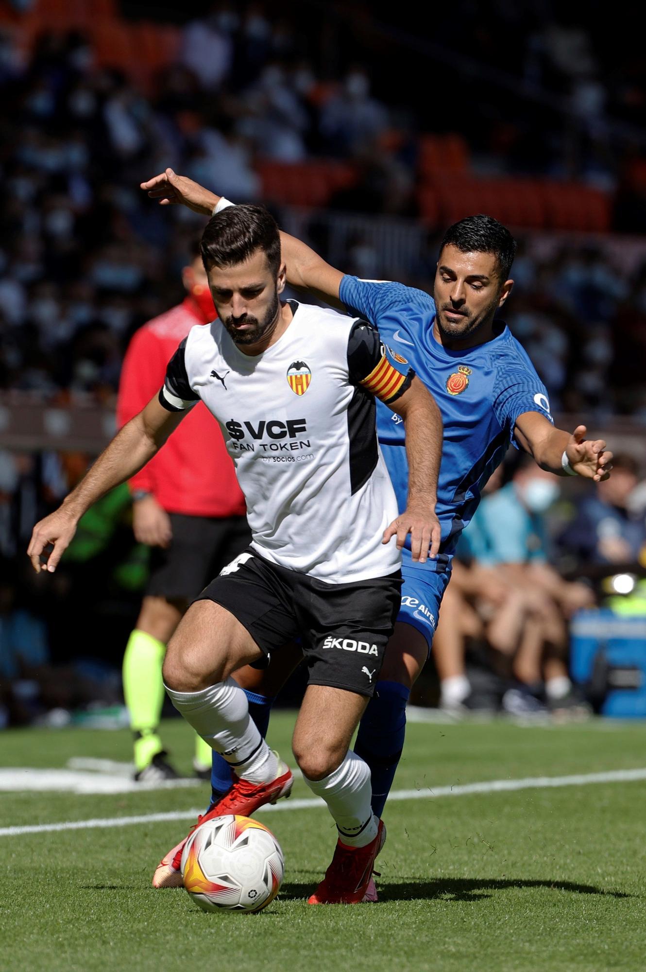 El Valencia CF - RCD Mallorca (2-2), en imágenes