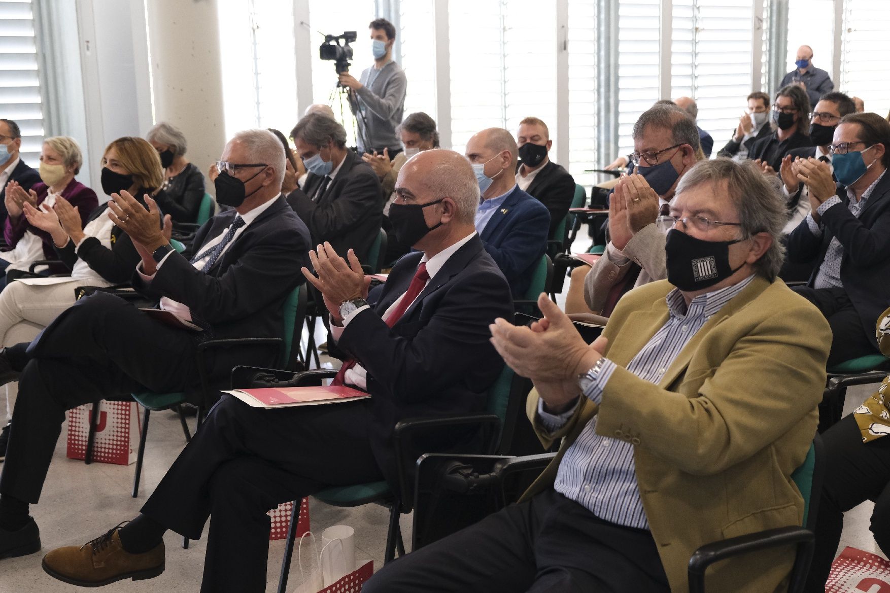 La inauguració del curs acadèmic 2021-22 de la UVic-UCC, en imatges