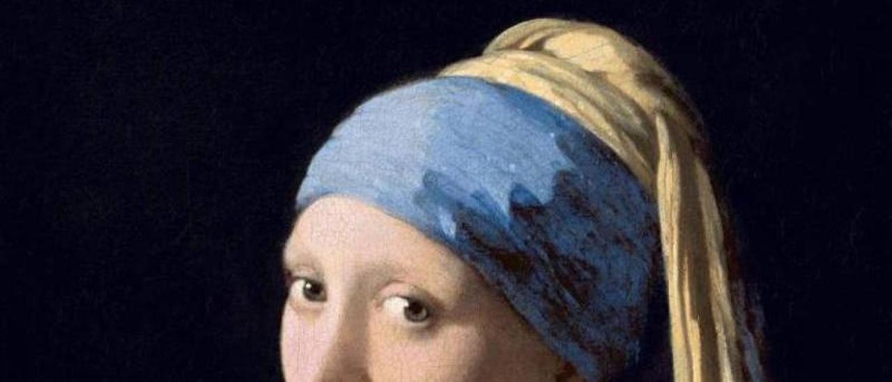 “La muchacha de la perla” de Vermeer.