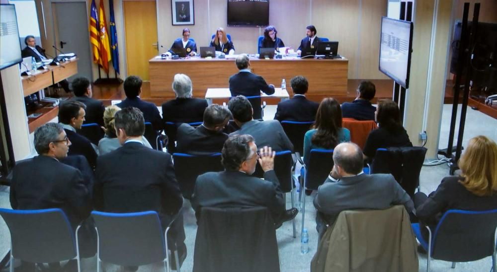 Cuarta sesión del juicio del caso Nóos