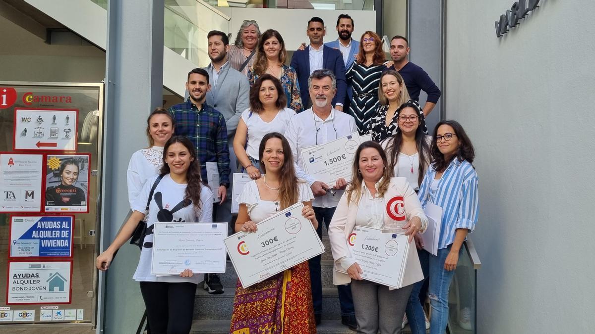 Ganadores de los premios Lanzarote Emprende 2022.