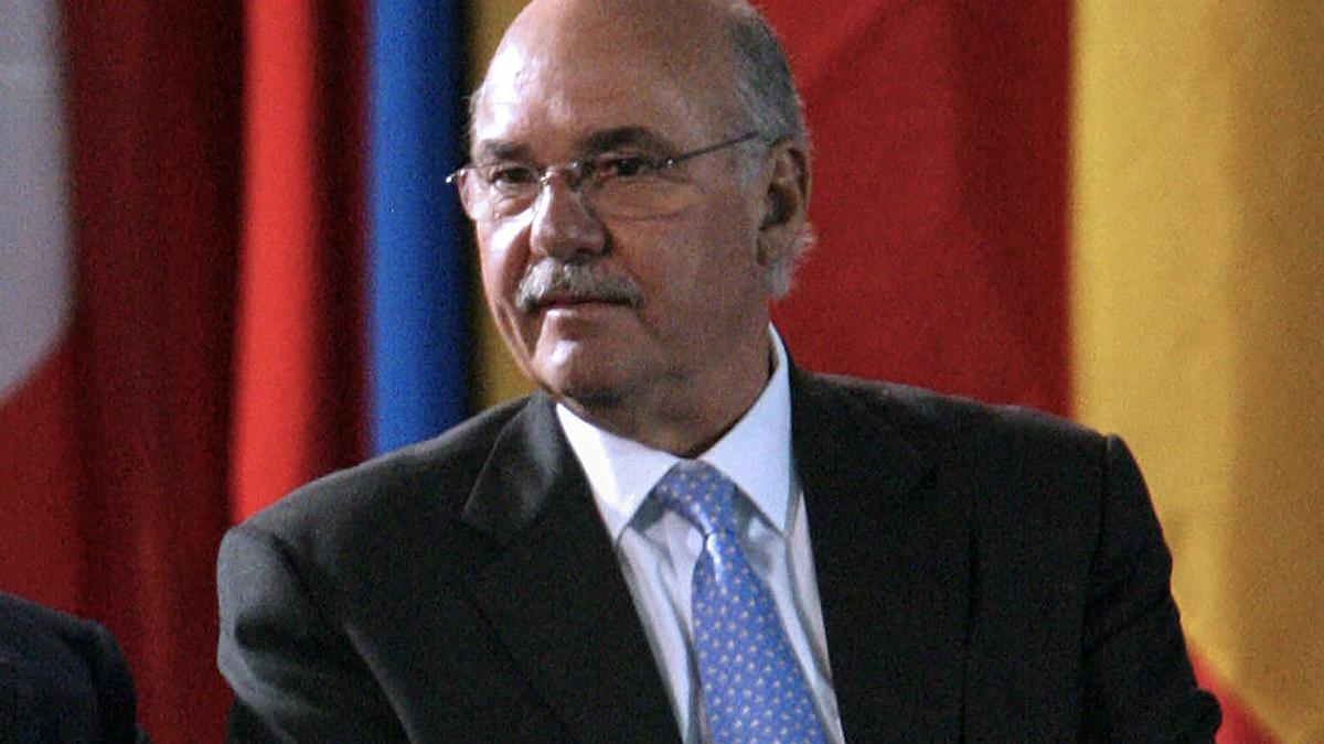 El expresidente salvadoreño Alfredo Cristiani, en una imagen de archivo
