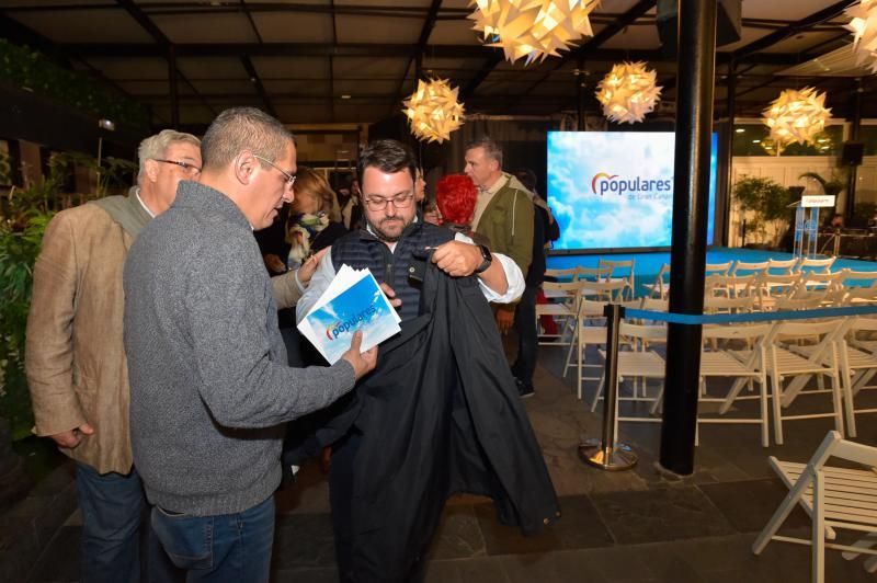 28-04-2019 LAS PALMAS DE GRAN CANARIA. Noche electoral en el Partido Popular  | 29/04/2019 | Fotógrafo: Andrés Cruz