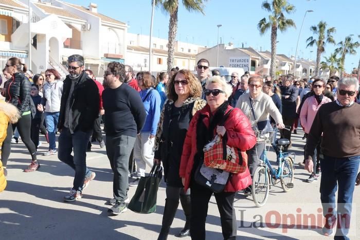 Los Alcázares se echa a la calle para exigir soluciones a las inundaciones