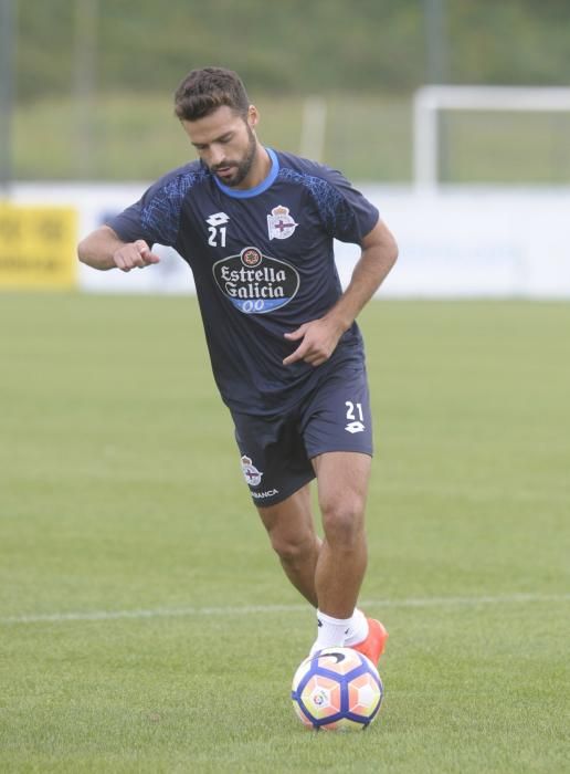 Última sesión antes de medirse al Atlético