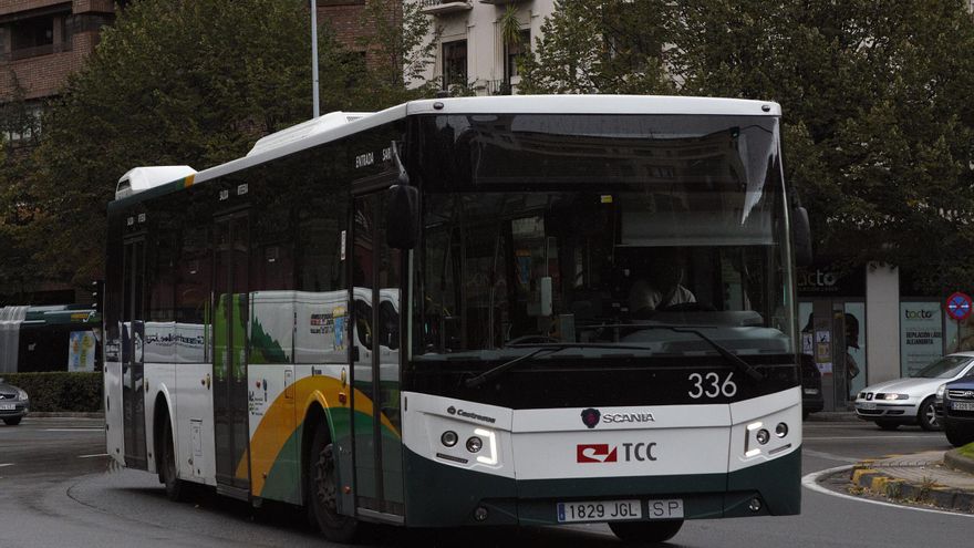 Esta es la curiosa forma que tienen en Pamplona de llamar a los autobuses y que no se conoce en Zaragoza