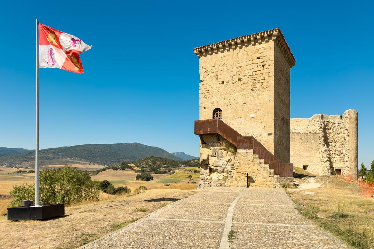 Las ruinas del Castillo de Santa Gadea del Cid