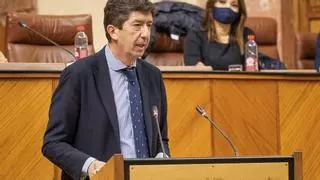 Juan Marín: "¿Por qué tenemos que parar ahora para celebrar elecciones?"