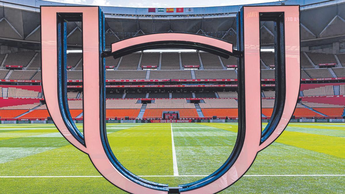 El estadio de La Cartuja, que acogerá la próxima final de la Copa del Rey.