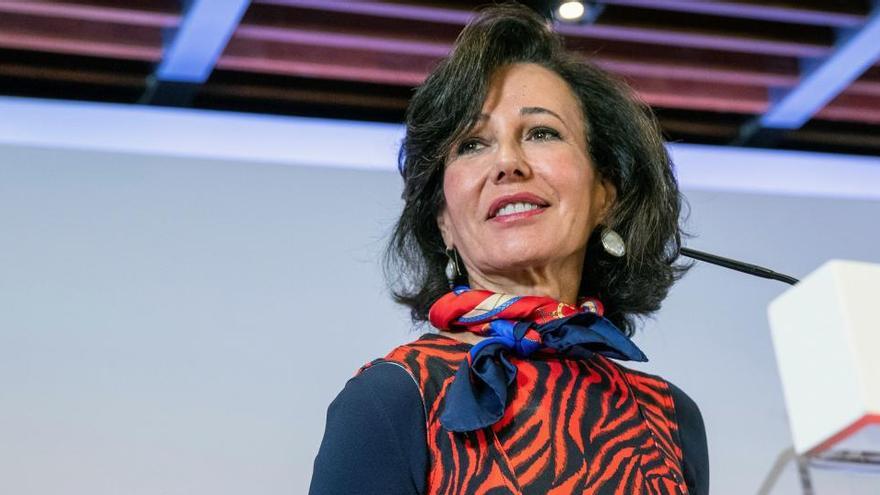 La presidenta del Banco Santander, Ana Botín