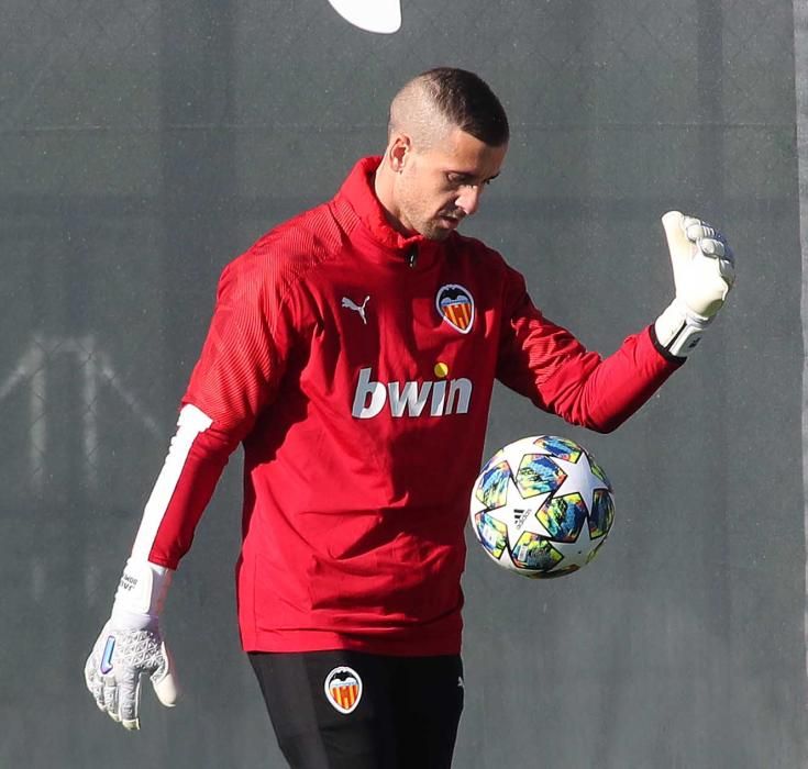 Entrenamiento del Valencia cf