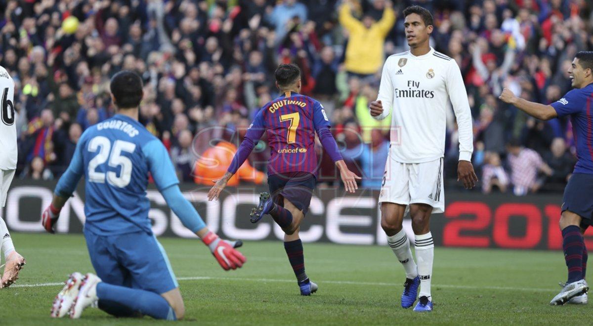 FC Barcelona, 5 - Real Madrid, 1