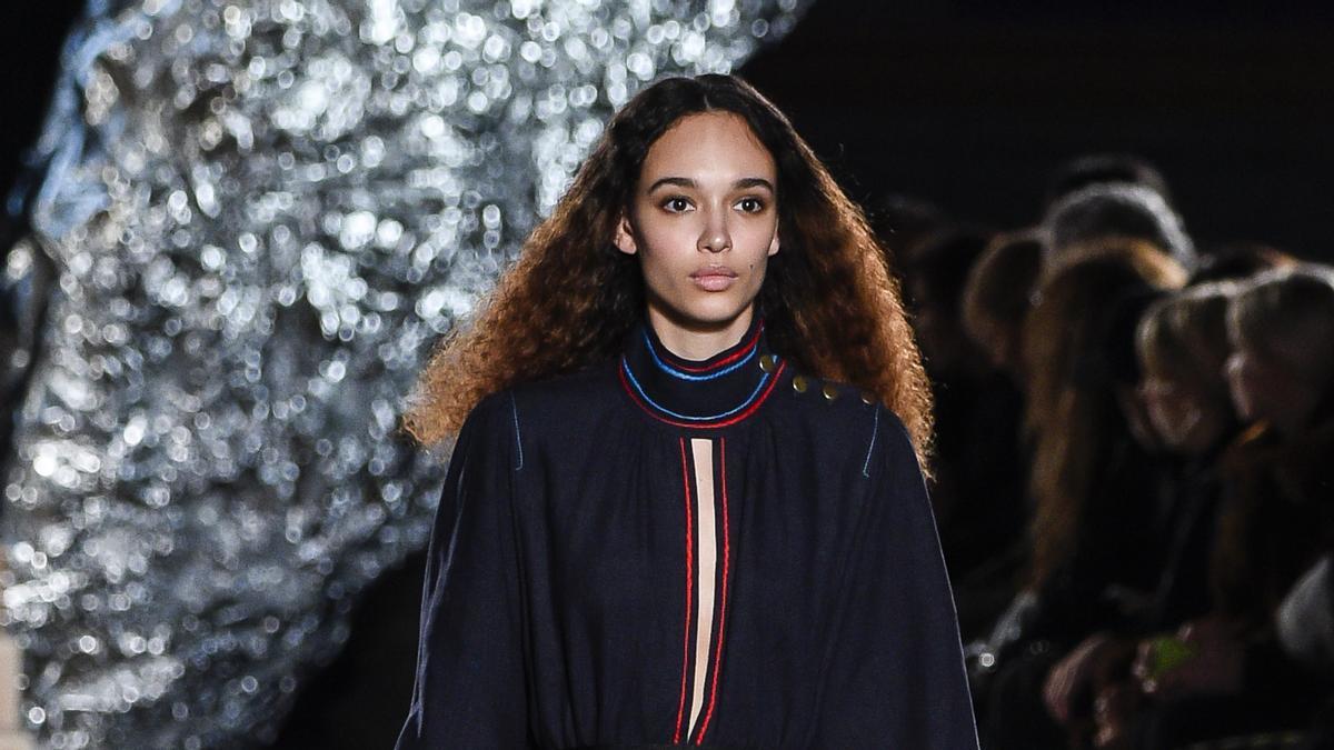 Nandy Nicodeme en el desfile de Sonia Rykiel