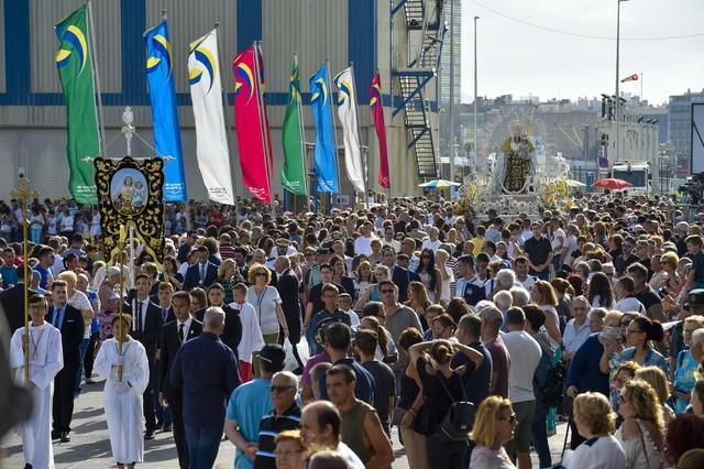 Procesión marítima de la Virgen del Carmen