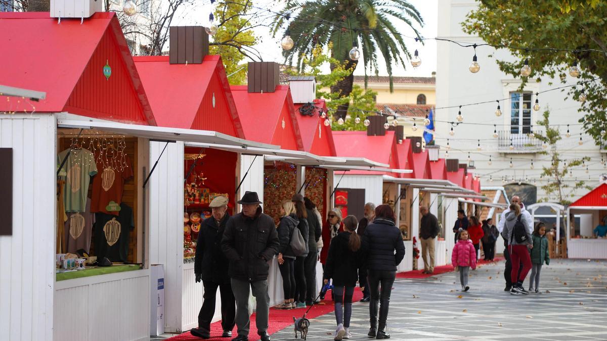 Mercadillo navideño de San Francisco.