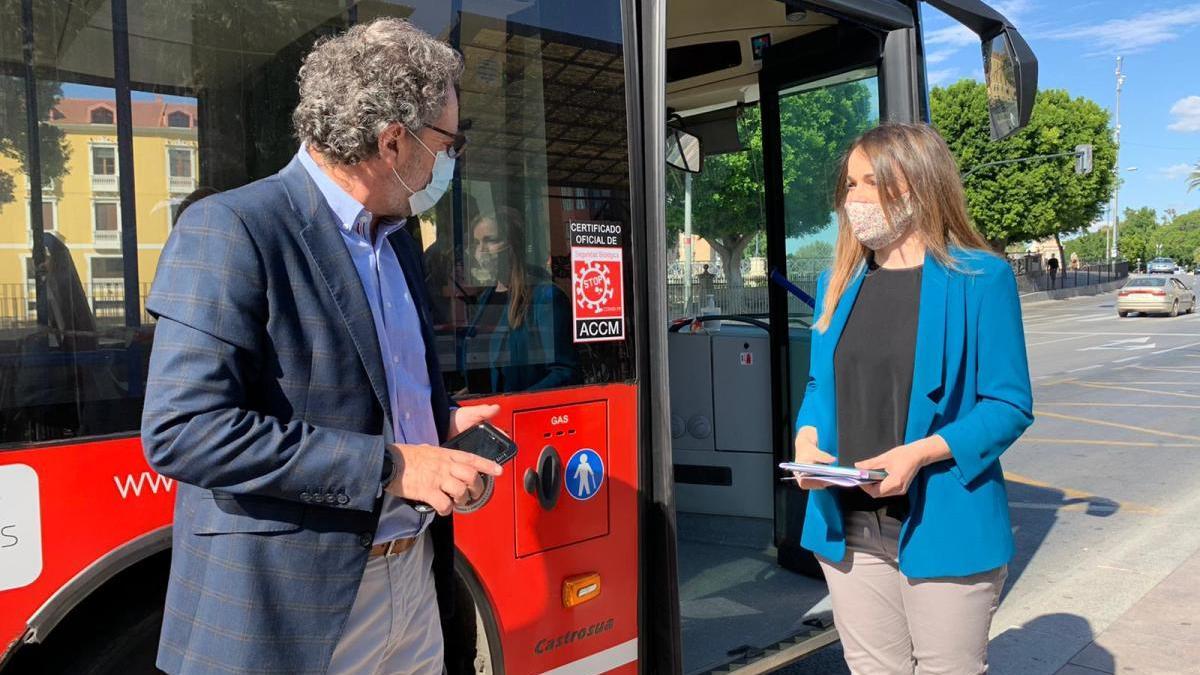 Los buses urbanos de Murcia obtienen la certificación  &#039;Stop Covid-19&#039;