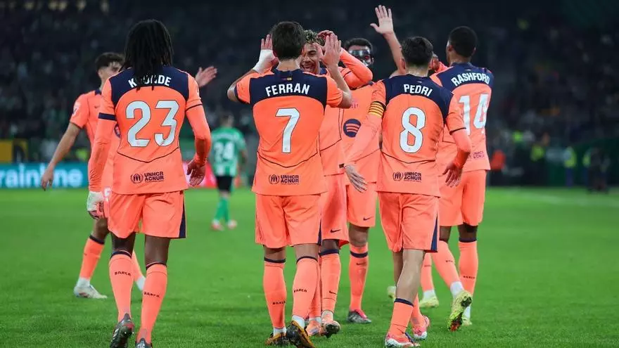 Felicidad en el Barça antes de la Champions