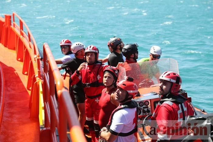 Simulacro de Salvamento Marítimo en Cartagena