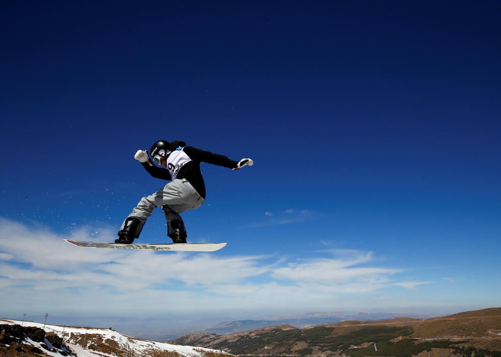 Las imágenes más impresionantes del Mundial de Snowboard de Sierra Nevada
