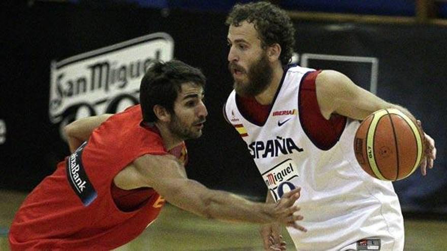 Sergio Rodríguez ante Ricky Rubio