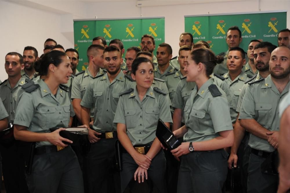 Nuevos guardias civiles de la Región de Murcia