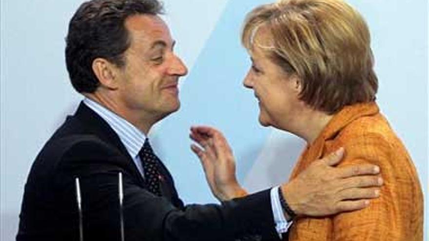 Sarkozy y Merkel reclaman un capitalismo más transparente
