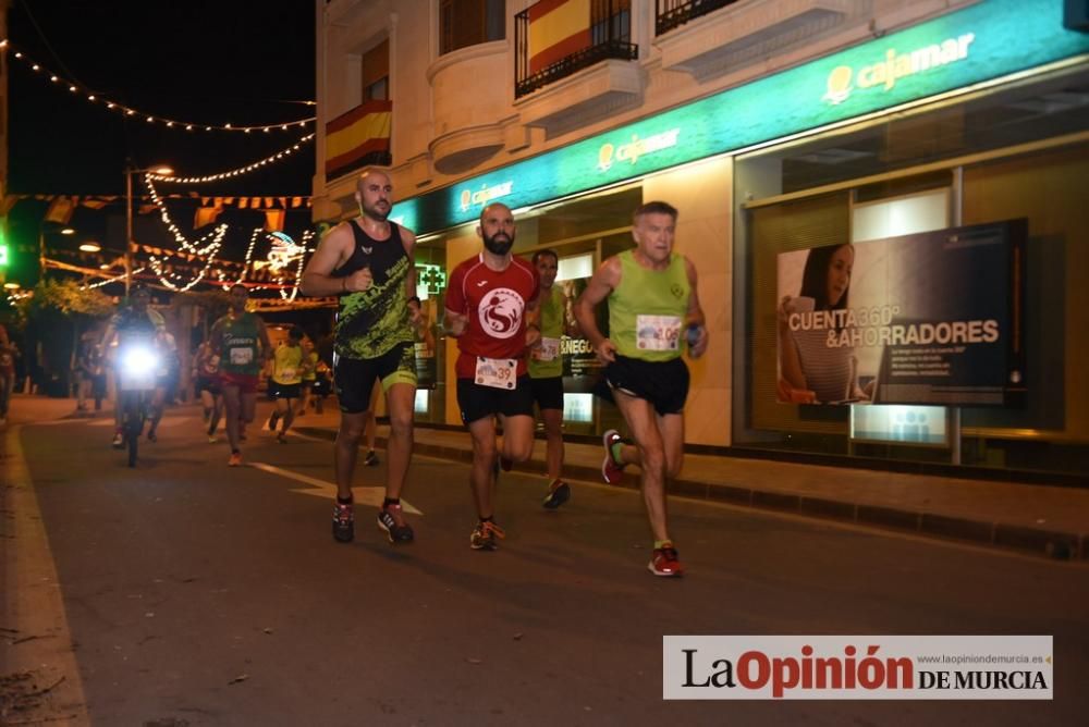 Carrera popular nocturna en Alquerías.