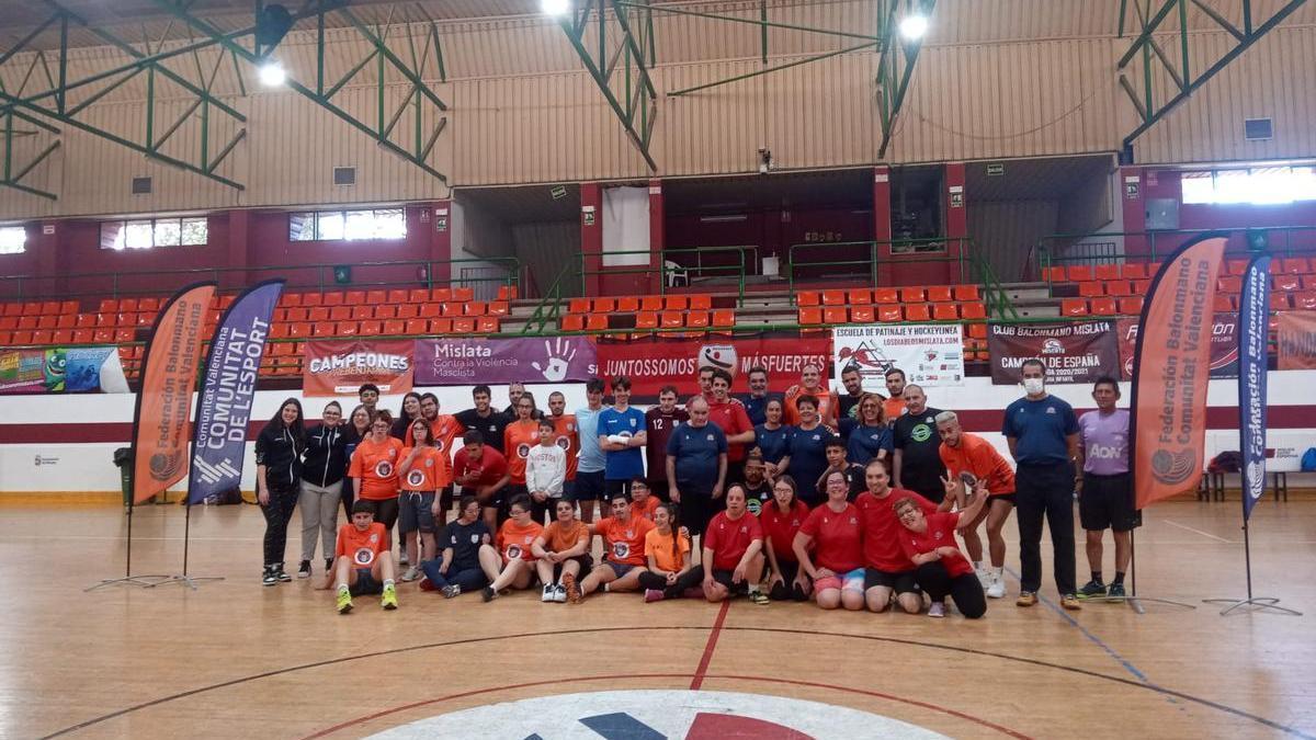 La Comunitat Valenciana será pionera con una nueva competición de balonmano inclusivo.
