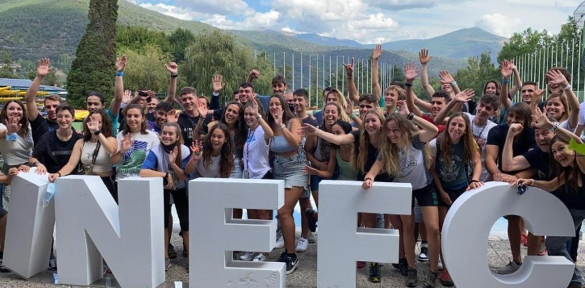 Els alumnes d'INEFC Pirineus a la Seu