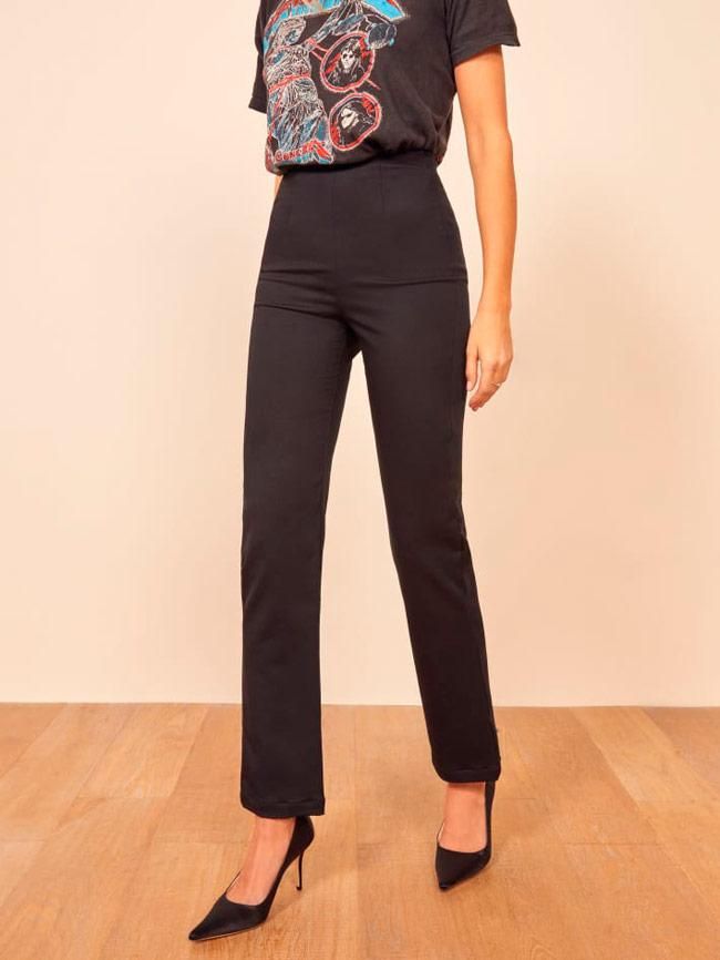 Los pantalones rectos