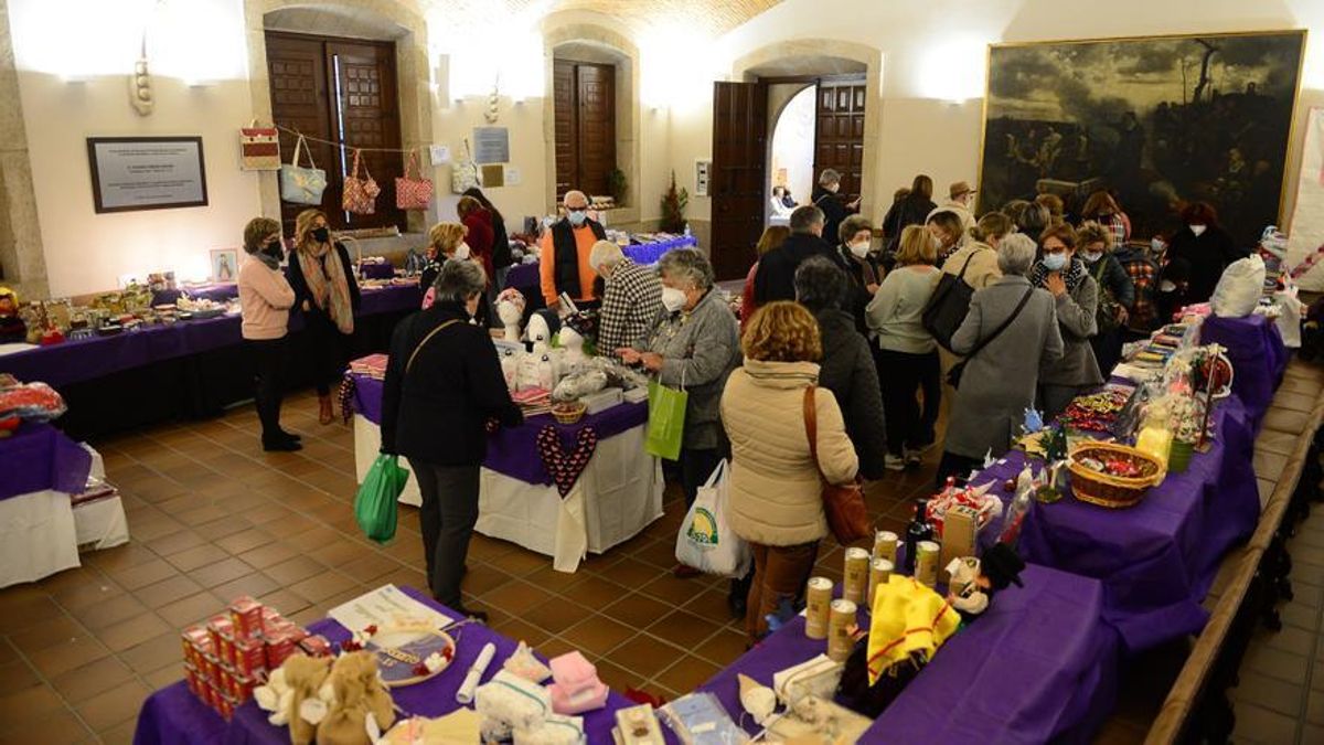 Rastrillo de la delegación de la AOEx en Plasencia, que este año no se celebrará.