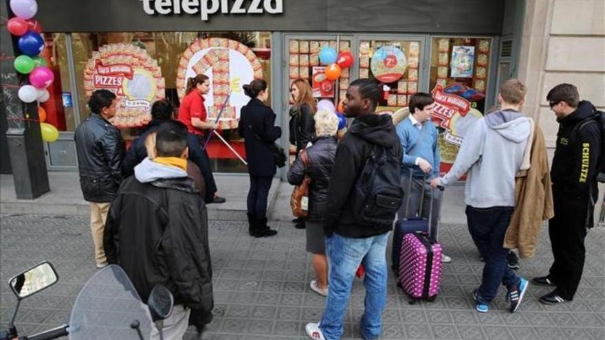 Telepizza se desploma casi un 10% en su regreso a la bolsa