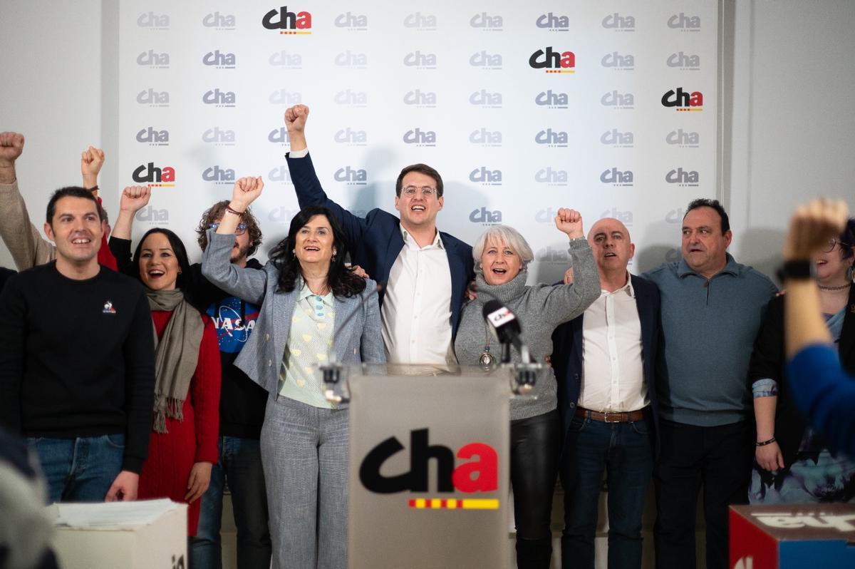 Presentación de las candidaturas de CHA.