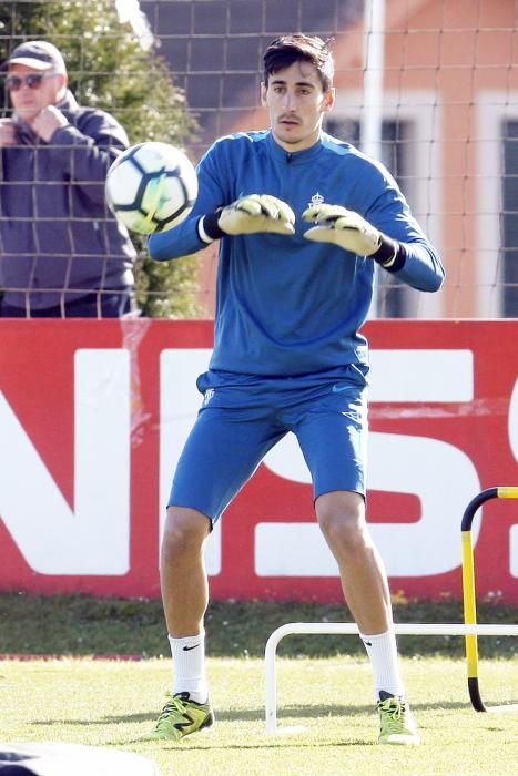 Entrenamiento del Sporting