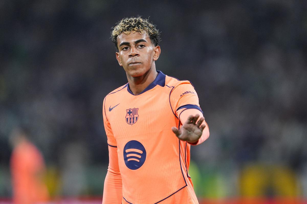 Lamine Yamal, el mitjapunta