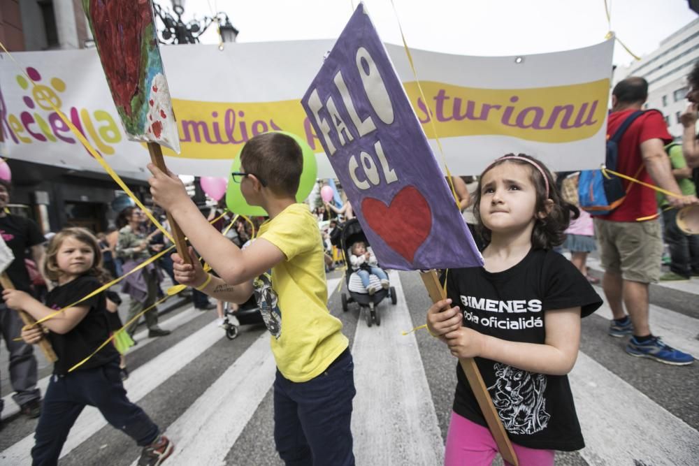 La manifestación, en imágenes