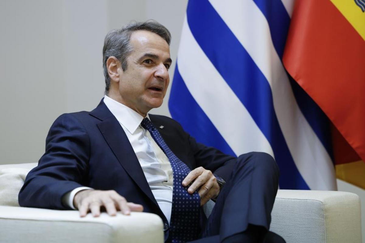 El primer ministro de Grecia, Kyriákos Mitsotákis. EFE/ Mariscal