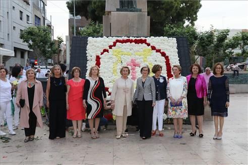 Ofrenda de flores a Sant Pasqual en Vila-real