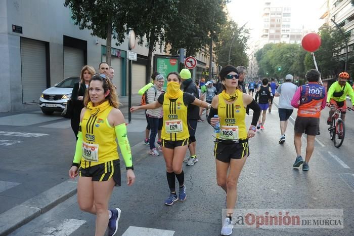 Salida Maratón y Media Maratón de Murcia