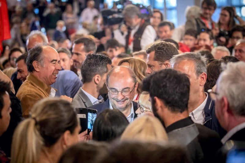 Zaragoza, escenario de campaña para Sánchez, tras la muerte de Rubalcaba