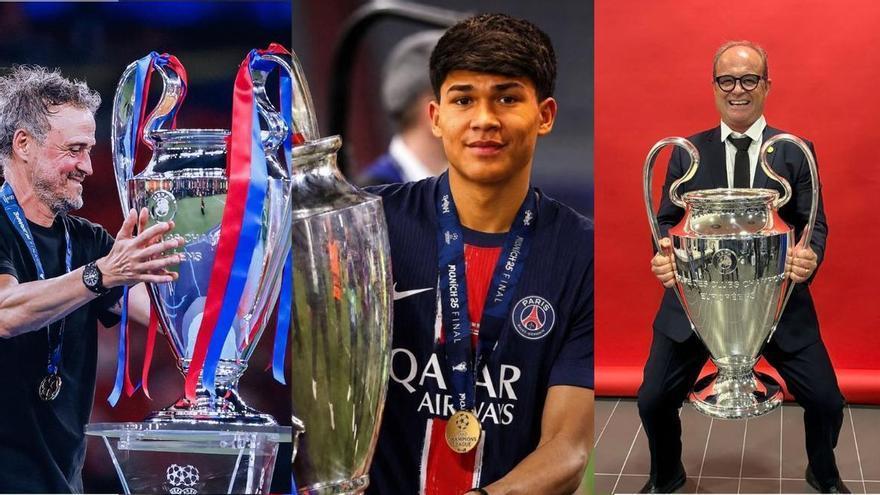 Una Champions con sabor a Celta y Vigo: Luis Enrique, el nigranés 'Dro' y Luis Campos se coronan con el PSG