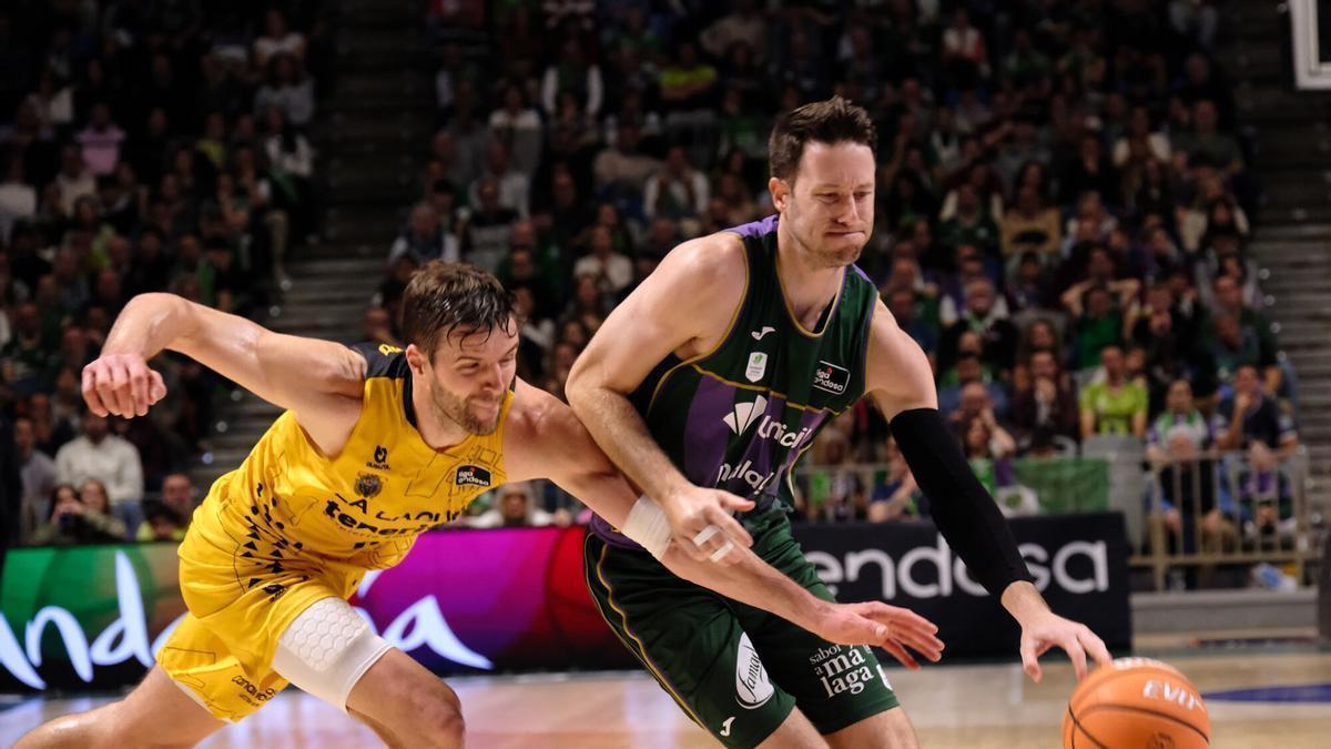 El Unicaja rompió ante La Laguna su buena racha de resultados.