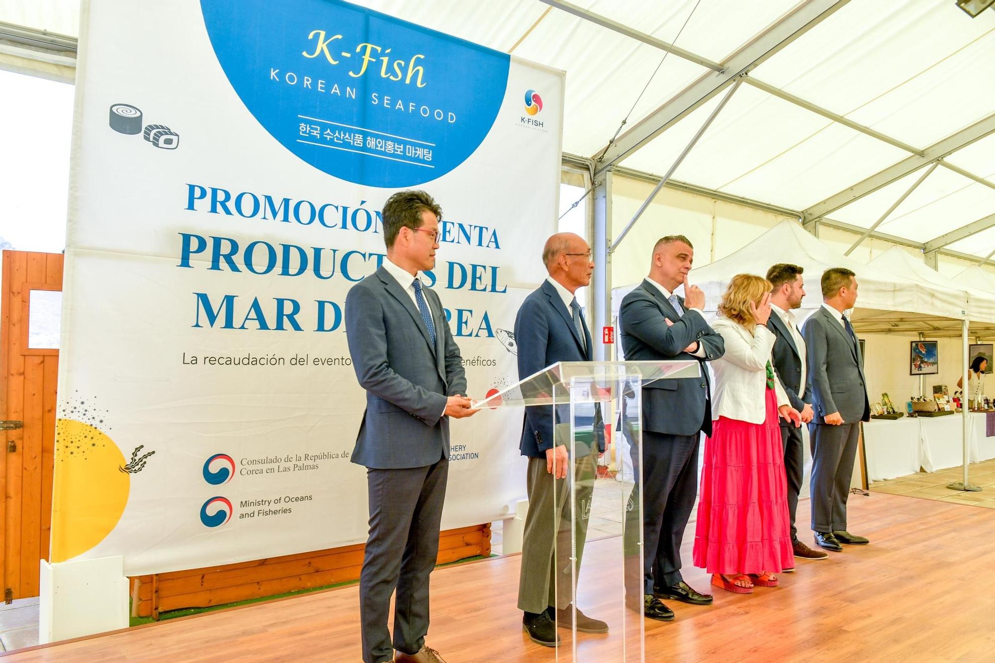 Feria de productos del mar de Corea en el Centro Comercial Las Arenas